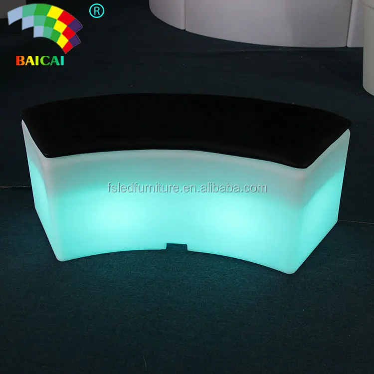 Portable LED Furniture LED Table LED Chairs Light Up Sofa Lounge Bar Sofa bar stool