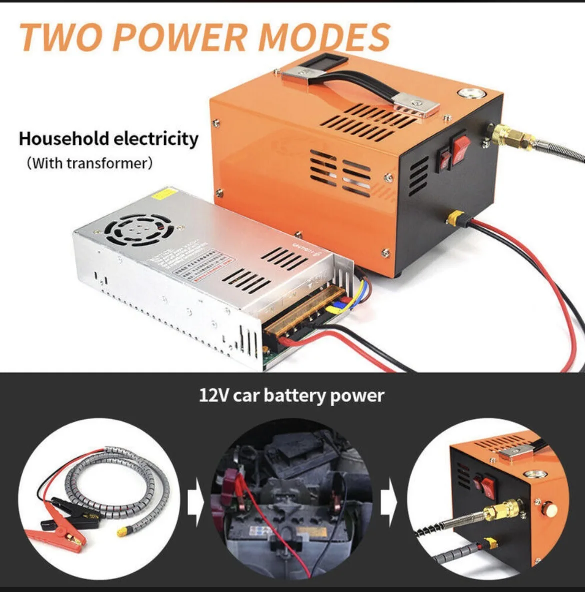 competitive hot product 250w 12v110v220v  Air cooling air compressor for Industrial