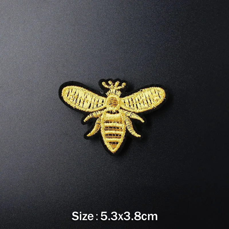 
honeybee Popsicle Light bulb HEY DIY Iron on Patch for Clothing Embroidered Sewing Applique Woven Badge Sew On Patches hand Dog 