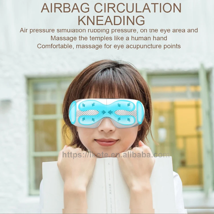 Hot Selling Home Use Factory Wholesale Pemf Eye Protection Massager Visible Eye Massage for Head
