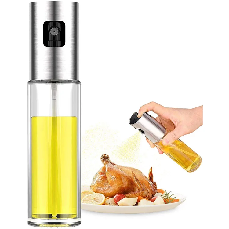
Oil Sprayer Dispenser, Spray Bottle for Oil Versatile Glass Spray Olive Oil Bottle for Cooking,Vinegar Bottle Glass(1 PCS)  (1600059441275)