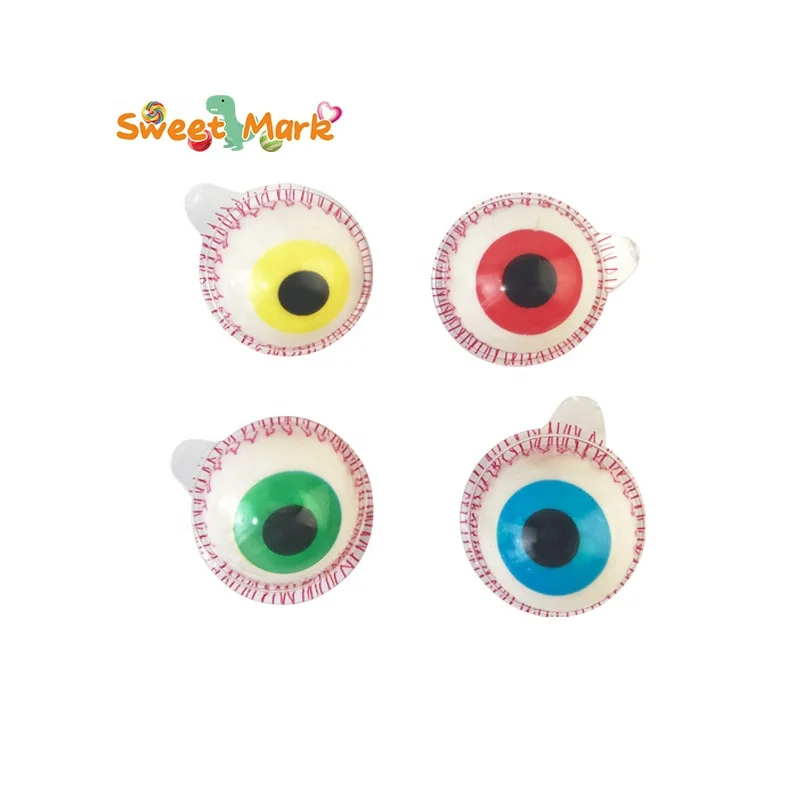 Halloween Candy Big Eyeball Gummy Wiht Fruit Jam Halal