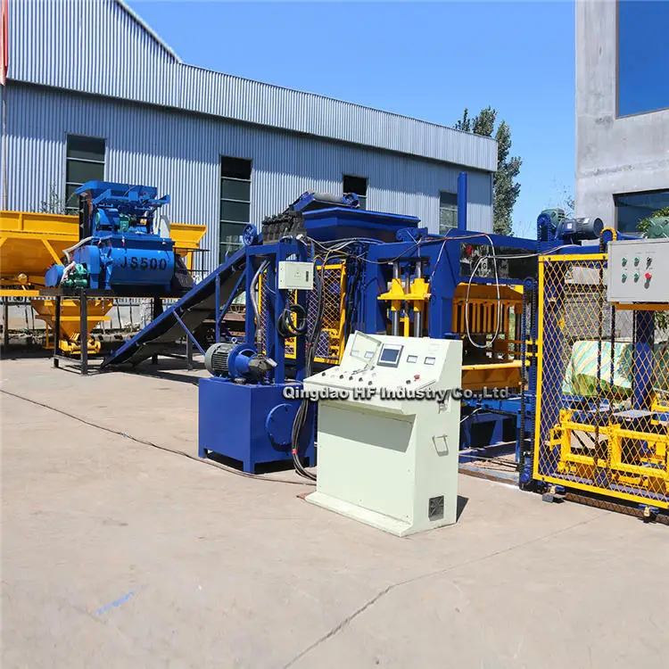 QT6-15 pave block machine blocks professional custom China bricstar foam concrete machine