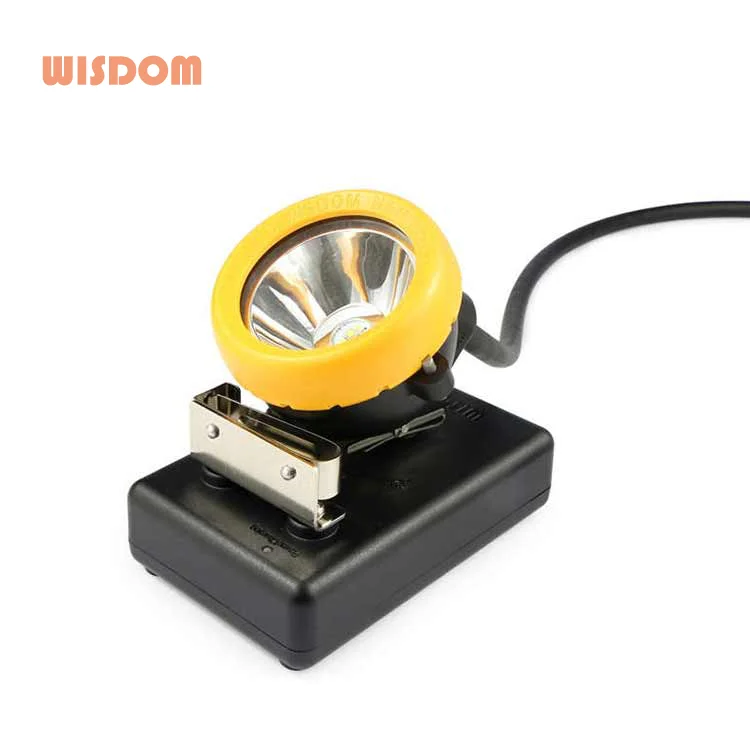 WISDOM Waterproof IP69 led headlamp e27 cap KL8M headlight made in China