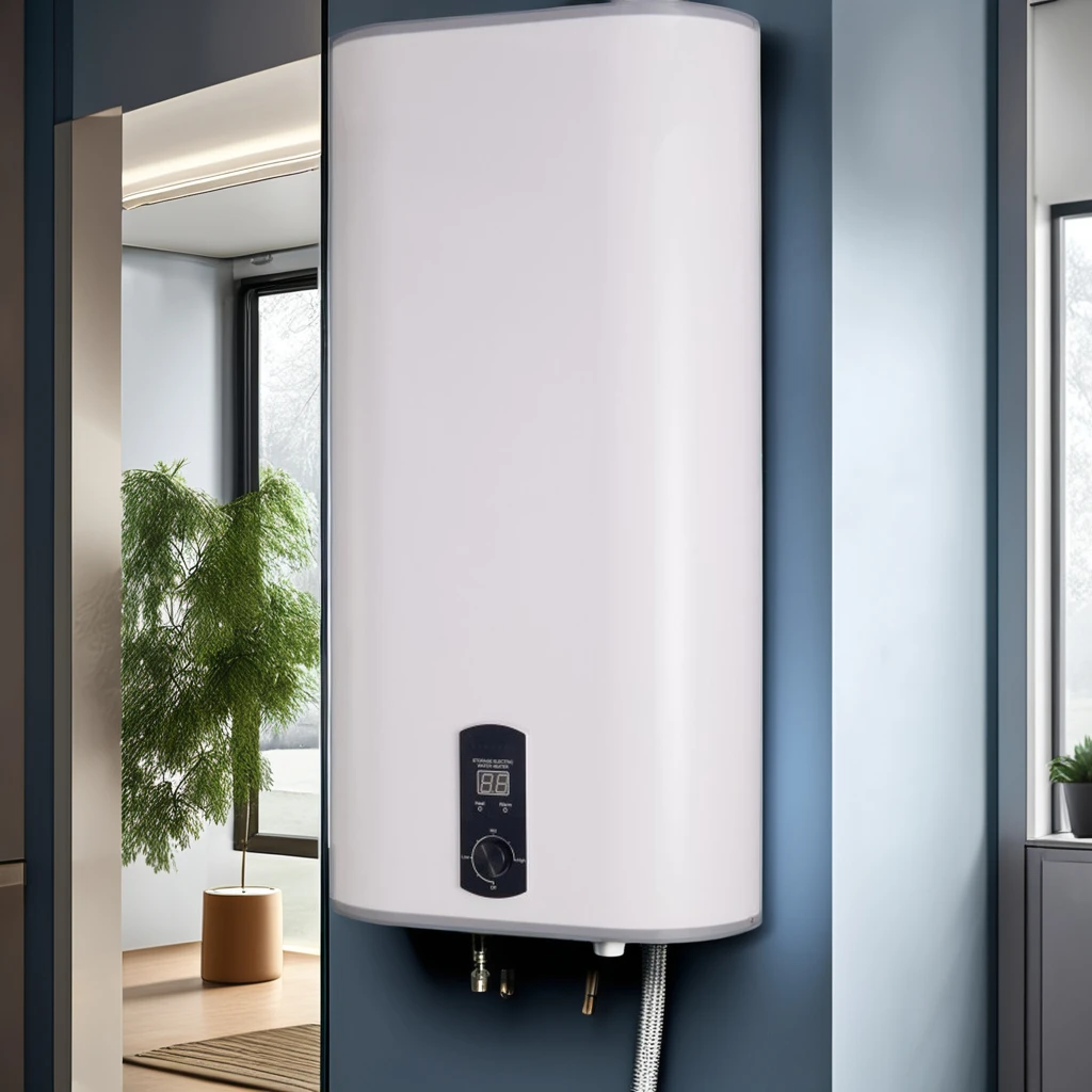 Wall-Mounted Electric Tankless Water Heater Temperature Adjustable for Household and Hotel Use Multicapacity Water Heater