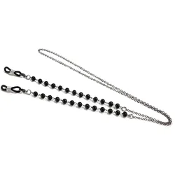 High Quality Beaded Metal Anti Slip Sunglasses Chain Pearl Glasses Chain