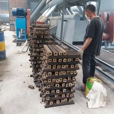 The factory has complete models of direct selling charcoal making machines and barbecue briquetting machines