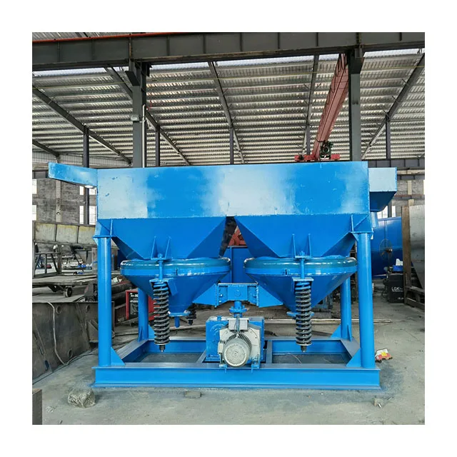 High Cost-Effective Gold Diamond Benefication Mineral Concentrator Sawtooth Wave Jig Machine