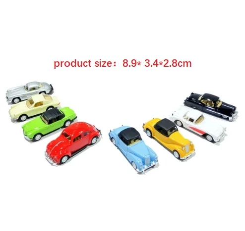 alloy metal pull back die-cast car Classic vintage car model