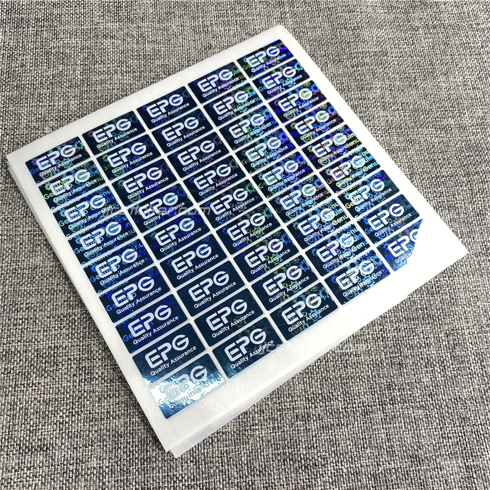 japanese decorative customizable logo high quality self adhesive decal sheet 100pcs printable inkjet holographic sticker paper