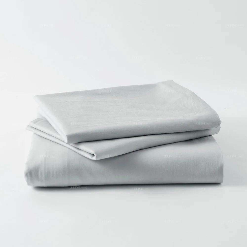 150x200cm 200TC Twill Bedding Set includes 1 Fitted Sheet Base 2 Zip On Sheets Deep Pocket 100% Cotton Zipper Fitted Sheet