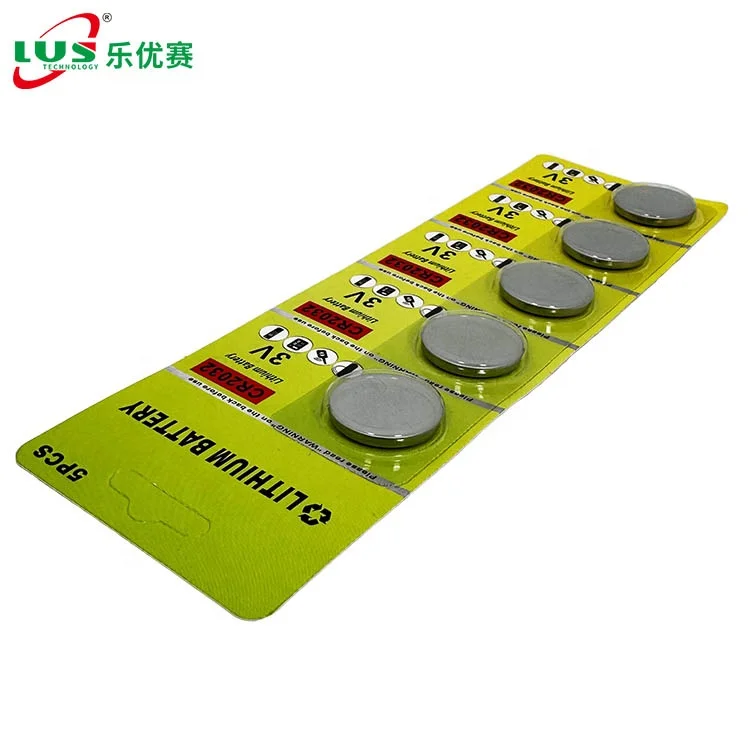 2032 Battery CR2032 Lithium 3v 5 Count blistcard 3V Lithium Coin Batteries 220mah lithium metal battery 240mah