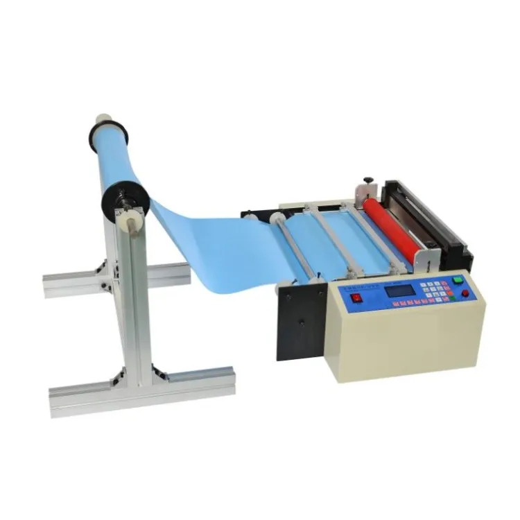 microcomputer fabric paper pvc pe  PET protective film roll to sheet measuring cutting machine