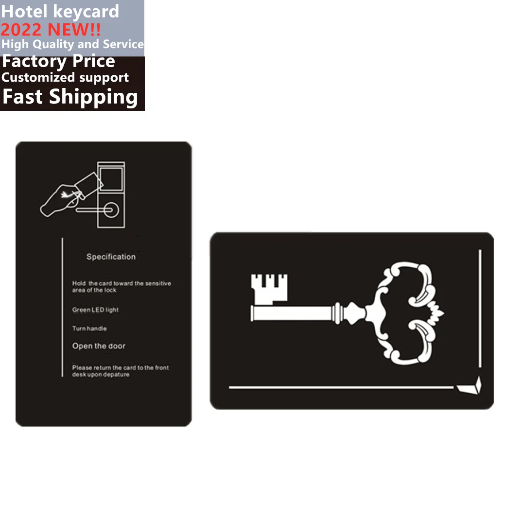 2022 Customizable Temic M 1k Ev 1 F08 Rfid Hotel Key Cards Pvc Cards