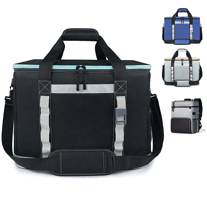 Custom ice cream collapsible bottle beach wine gift courier takeaway mailer, lunch picnic insulation thermal cooler bags/