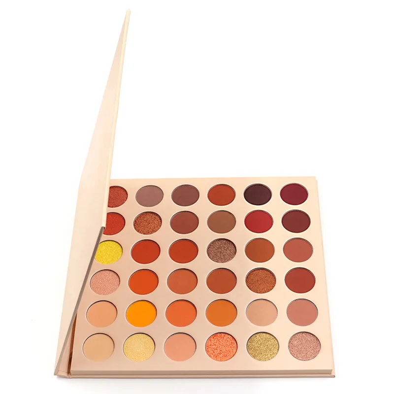 Your own brand private label makeup 36 colors eyeshadow palette