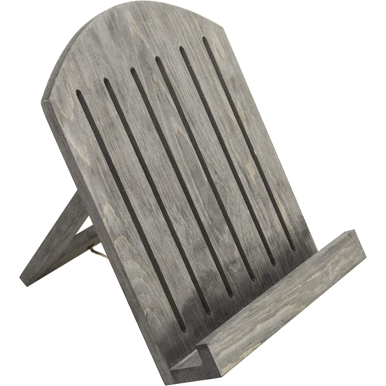 Wood cookbook recipe racks are HS for displaying recipes in the kitchen for cookbooks or tablets