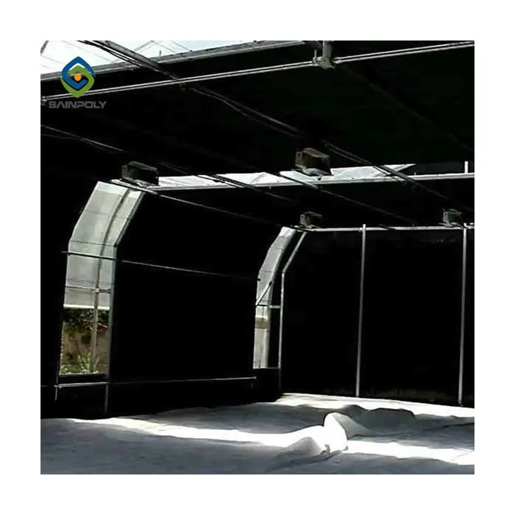 Ванили расти 30x100 сельскохозяйственных однопролетные свет лишения плотные теплица на продажу