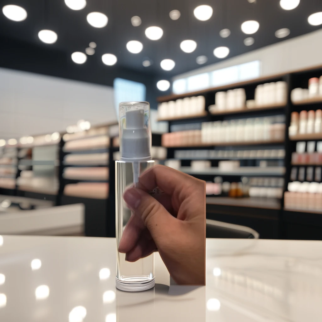 New Style 20/410 Plastic Serum Pump Caps Screw Cap Treatment Pump for Cosmetic Bottles 20mm Size