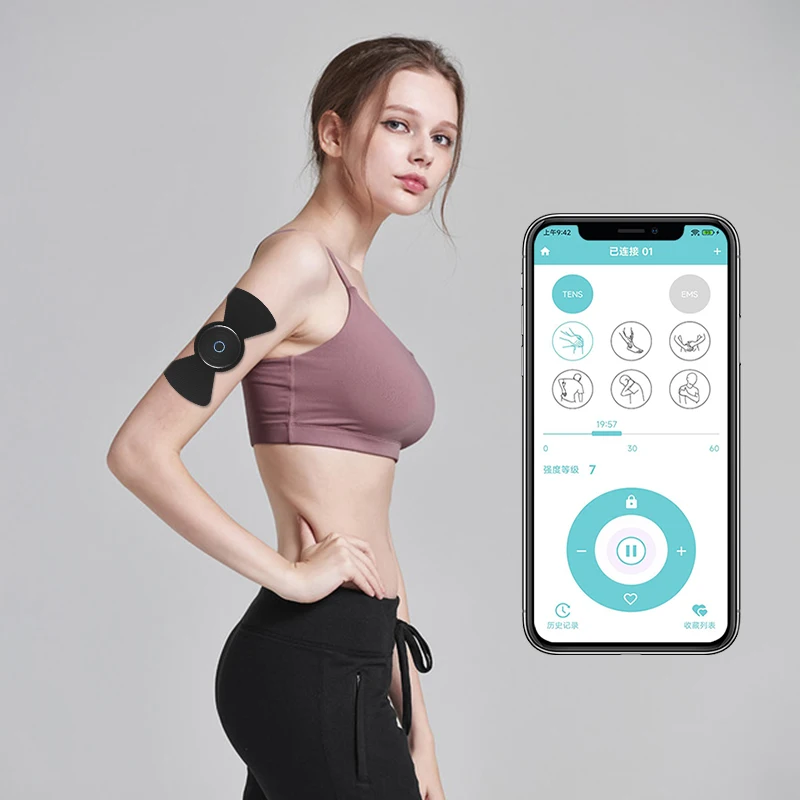 DOMAS Hot Sales  Wireless Tens Acupuncture Smart Digital Therapy Machine Electronic Muscle Stimula Slimming Pulse Massager