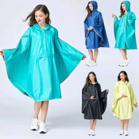 customized logo high quality rain poncho poncho for women rain