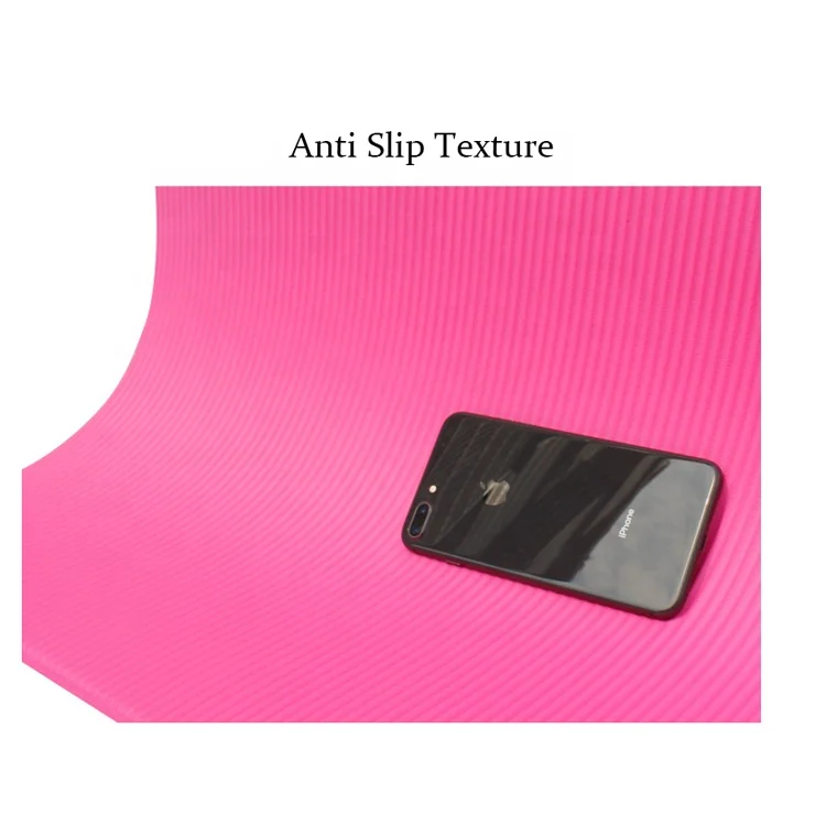 8mm/10mm/15mm-Thickness 183cm/185cm-Length 61cm/80cm-Width NBR Sports Mat Yoga Mat De Yoga