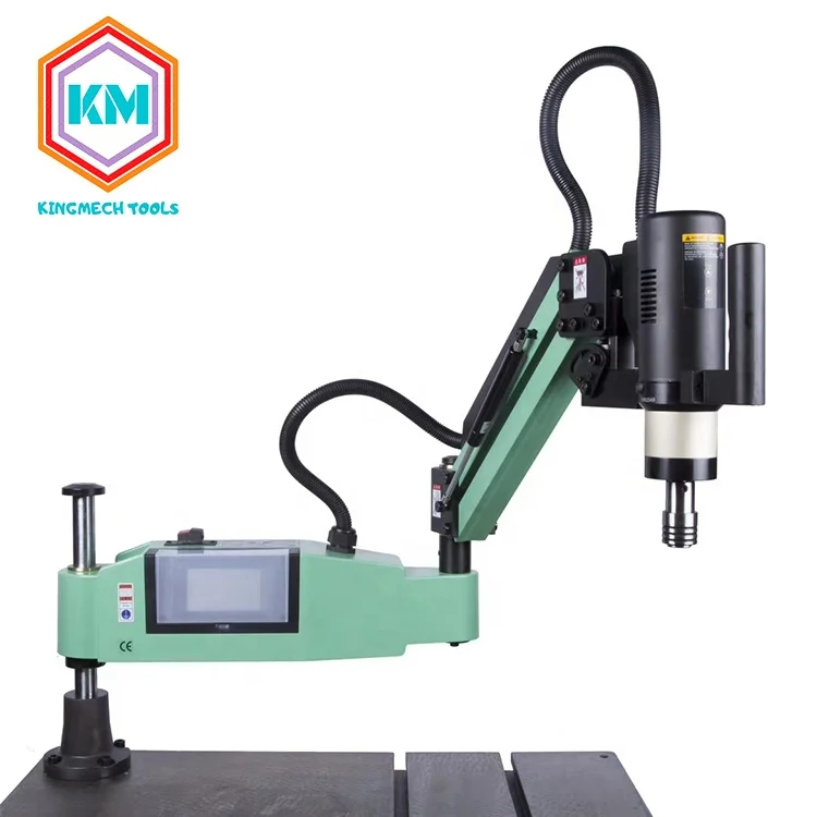 220V  Electric CNC Auto Tapping Machine M6-M24 with touch screen