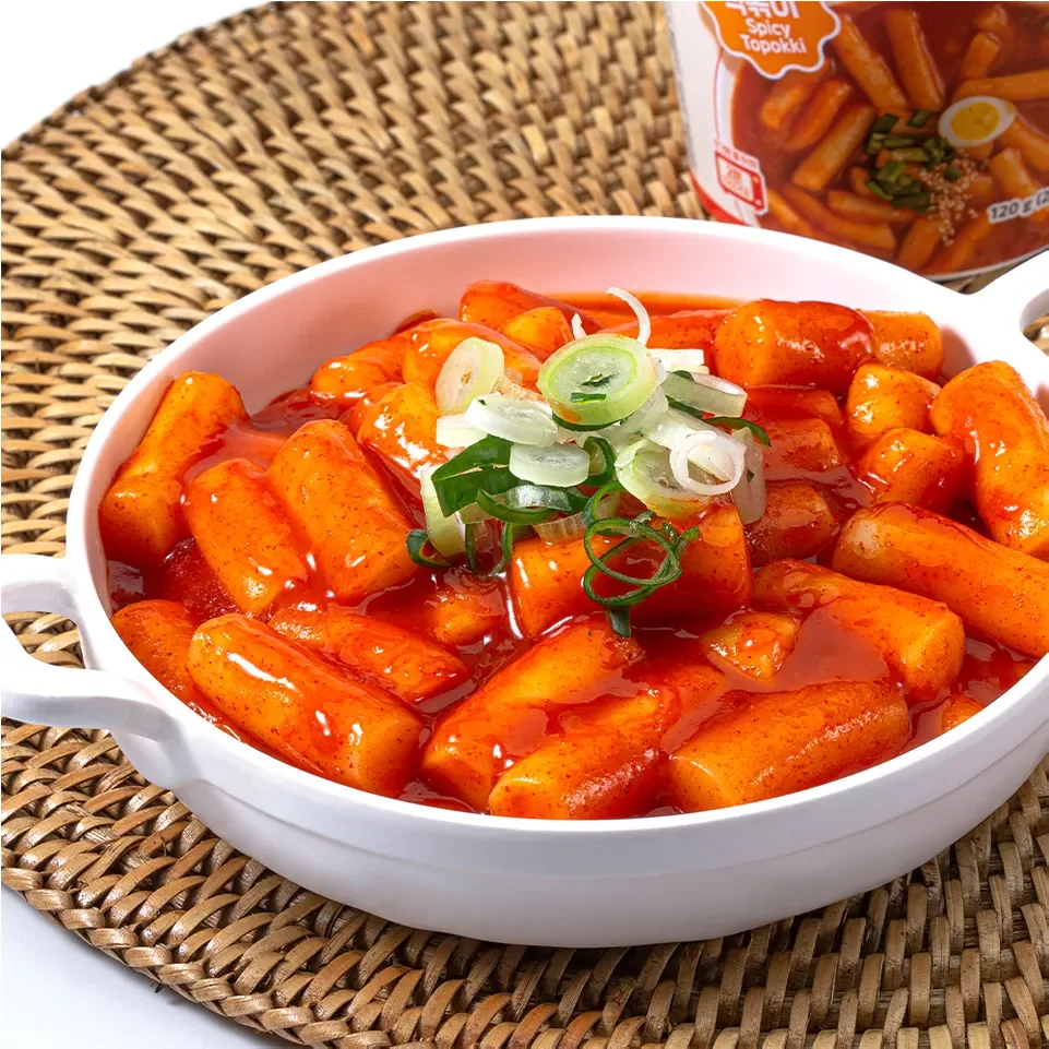 Арам 1 чудески, острые топоки, корейские традиционные и самые известные блюда, Сладкие пряные вкусы, жевательные рисовые пирожные