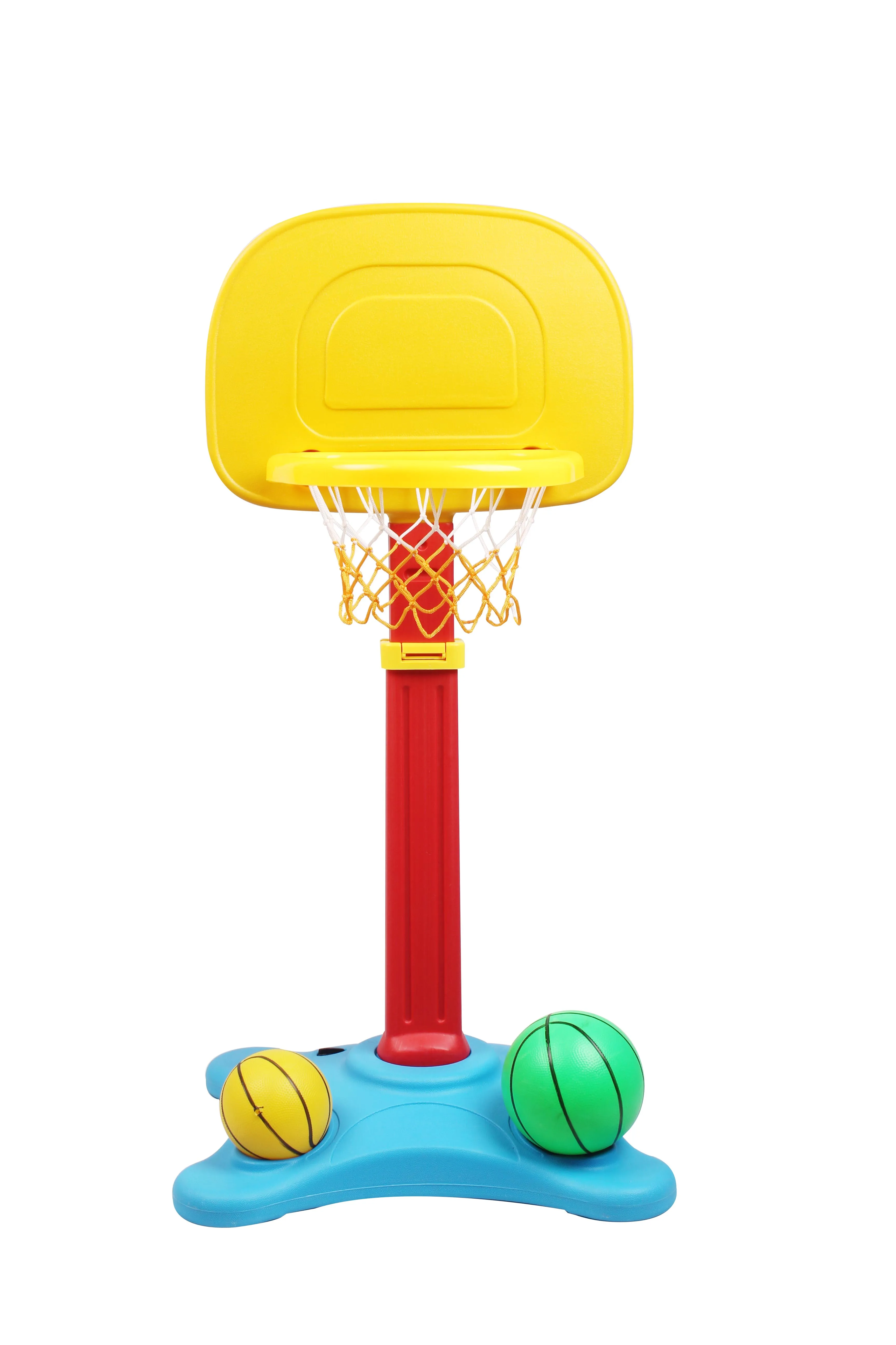 Colorful indoor plastic movable basketball stand set basketball ring stand basketball hoop stand