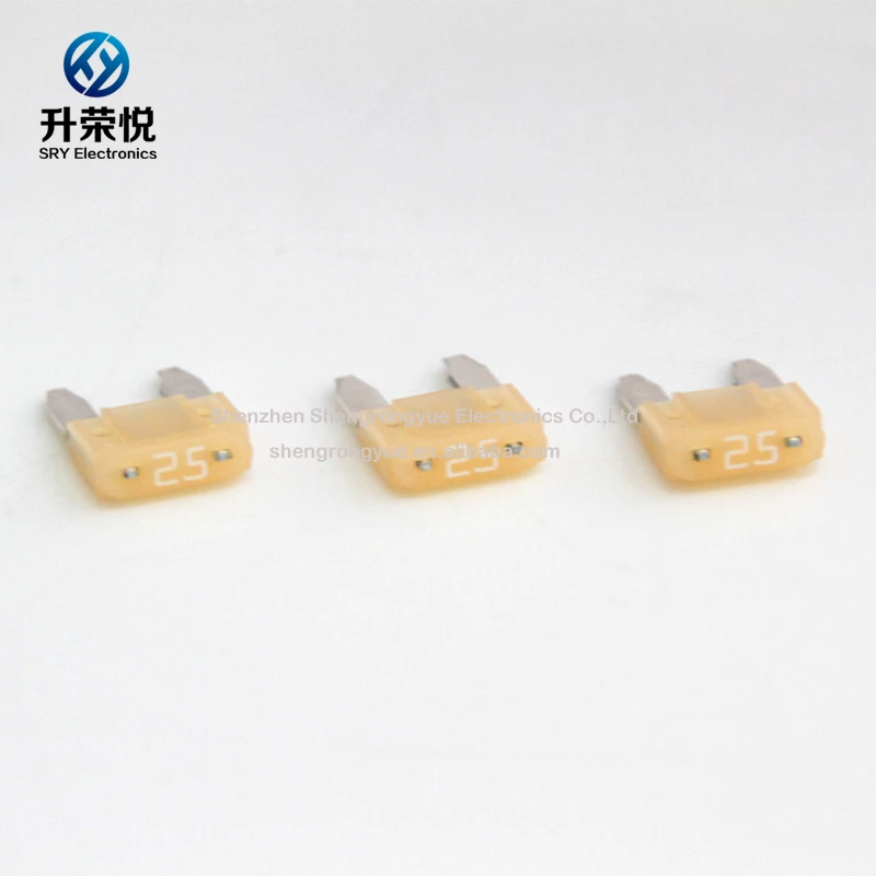 Littelfuse Мини автоматический предохранитель 0297025.WXNV лезвие 25A 32 В