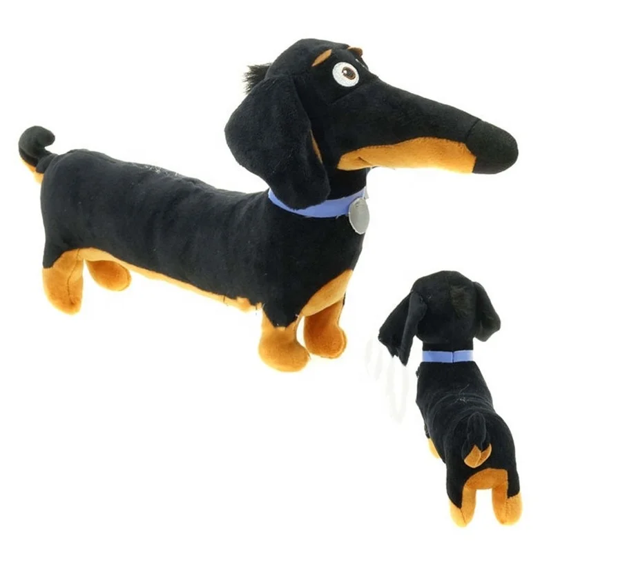 Stuffed Toys Dog 18*10 Stuff New Hot Cartoon Dachshund Cute Plush Toys Baby Black Toy Holiday Birthday Gift Kids Dachshund dog
