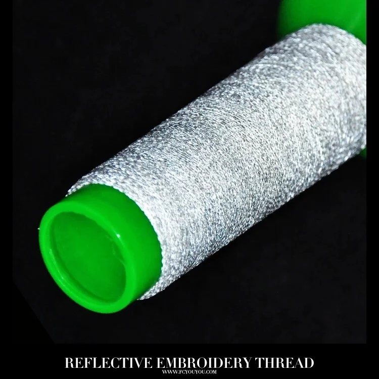 Manufacturer sells multi color reflective  knitting yarn/ Weaving Thread