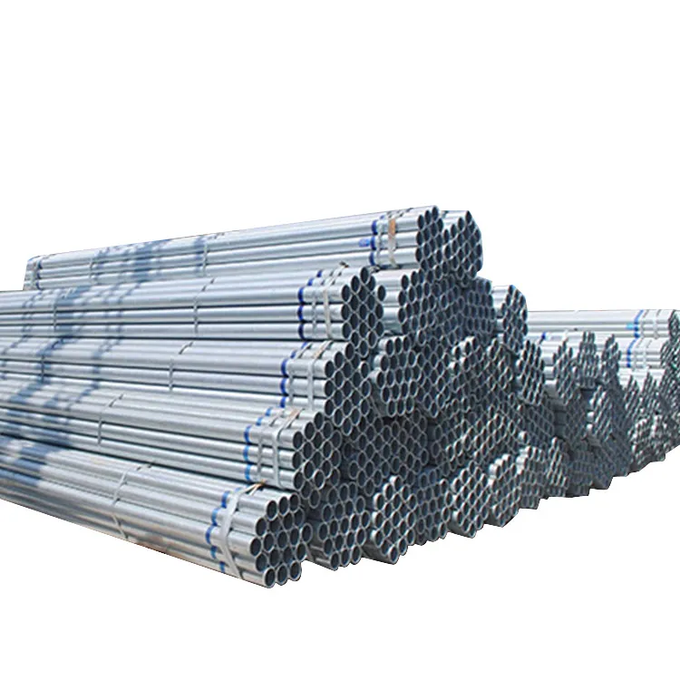 BS1387-85 Cheaper Price Erw Round Pre Galvanized Round Steel Pipe