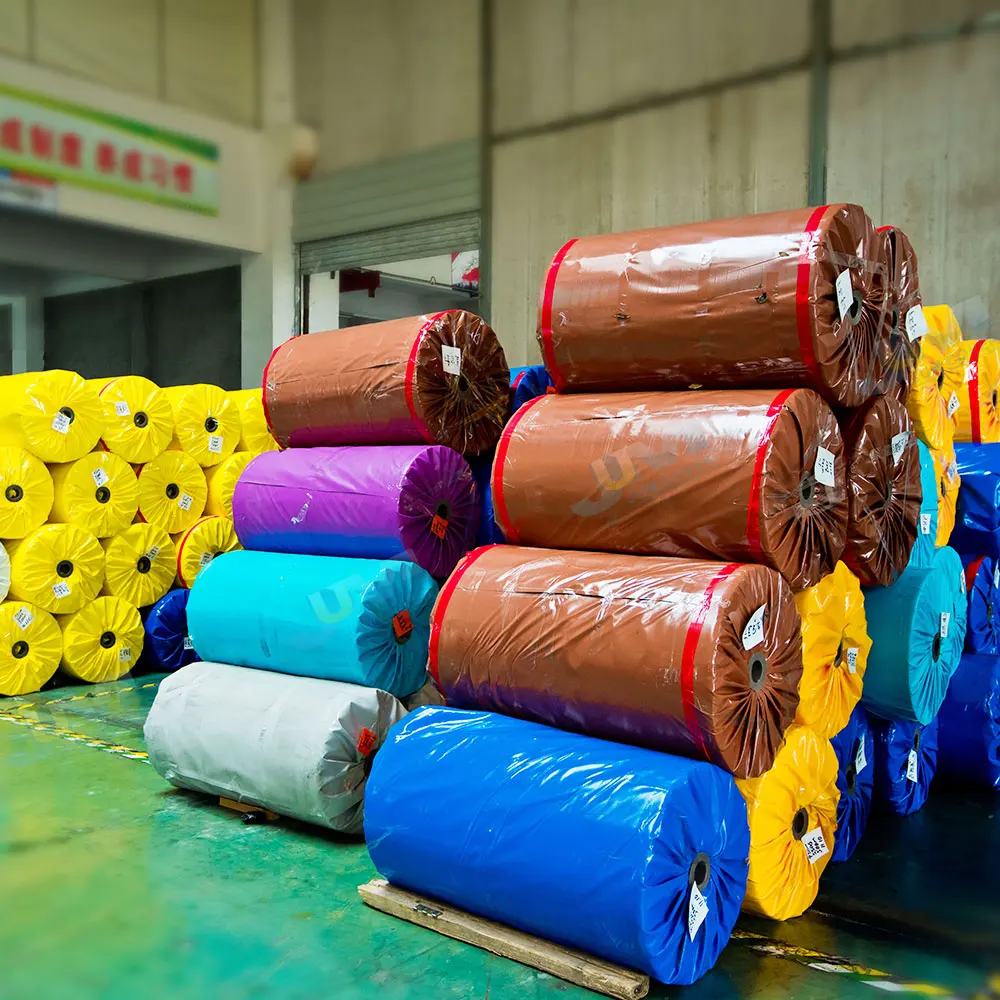 18 Oz PVC Coated Fabric PVC Coated Polyester Fabric PVC Tarpaulin Raw Material