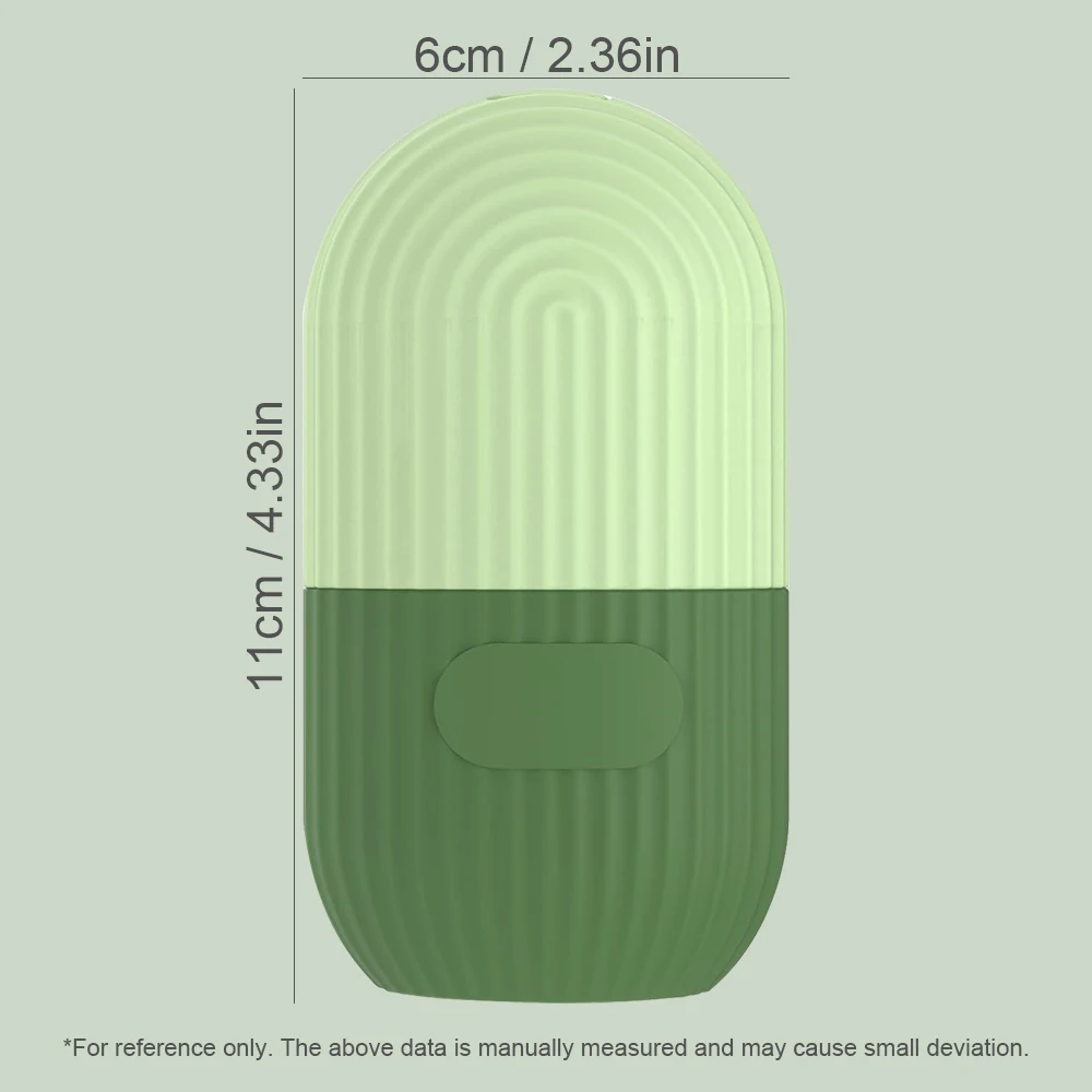 Wholesale Colorful Custom Logo&Color Silicone Ice Roller Contouring Face Glow Ice Cube CorrugatedFace Roller For fAce