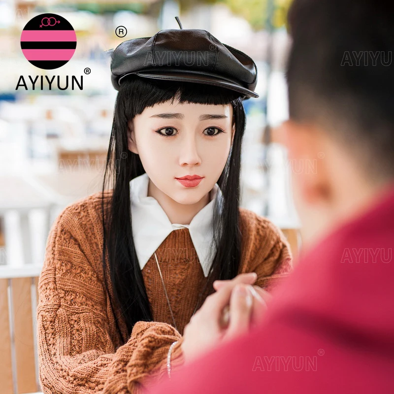 
AYIYUN Xiaodi real silicone Japanese doll adult full size anime man sexy cat big breasts realistic love doll toy 