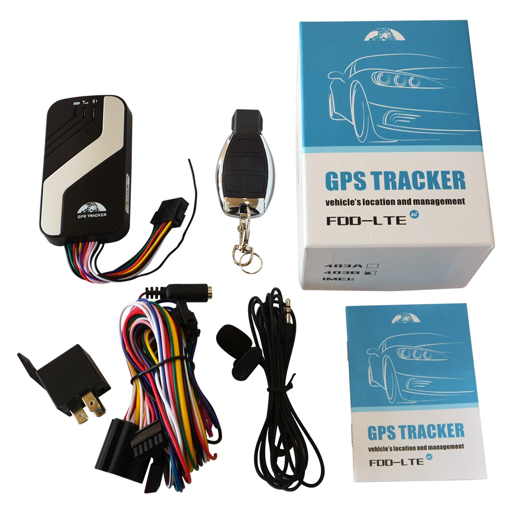 Coban GPS 4G gps403 GSM GPRS Автомобильный трекер устройство слежения с дистанционным управлением приложение bluetooth выключение двигателя