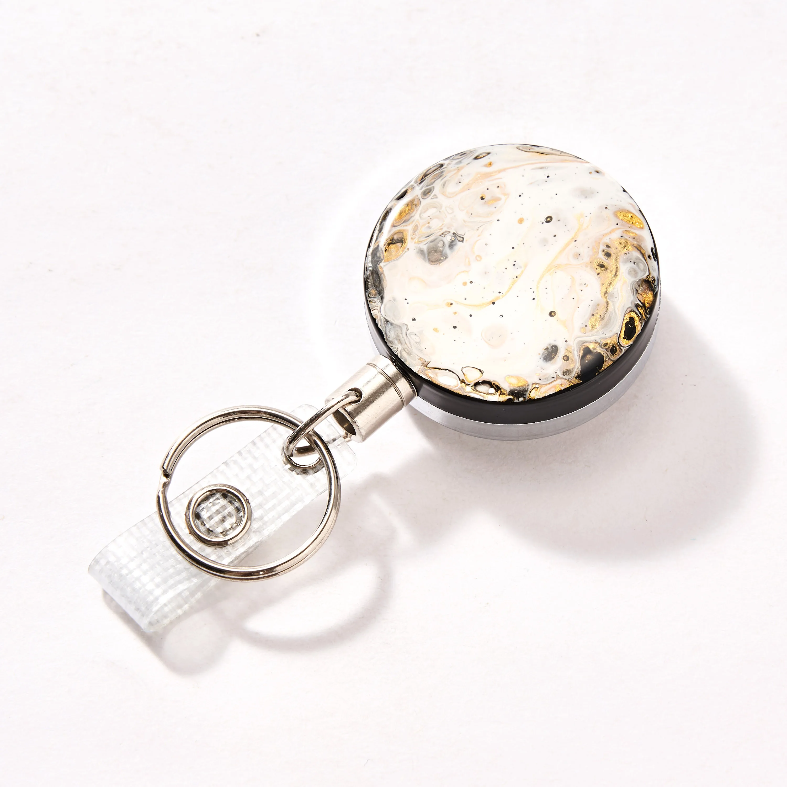 Bestom ID Reel Badge Holder Heavy Duty Retractable Customized YOYO Nurse Badge Reel