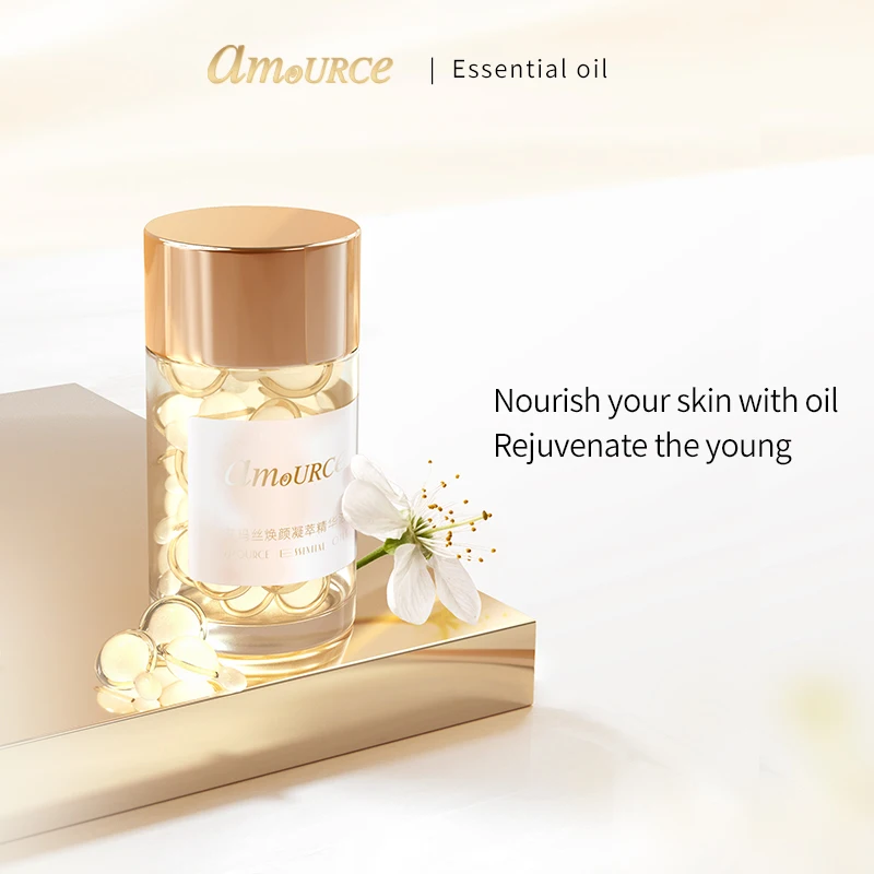 Retinol Ceramide Capsules Line Erasing Night Serum Capsule Face Skin Care Serum Products for All Skin Liquid Whitening Serum