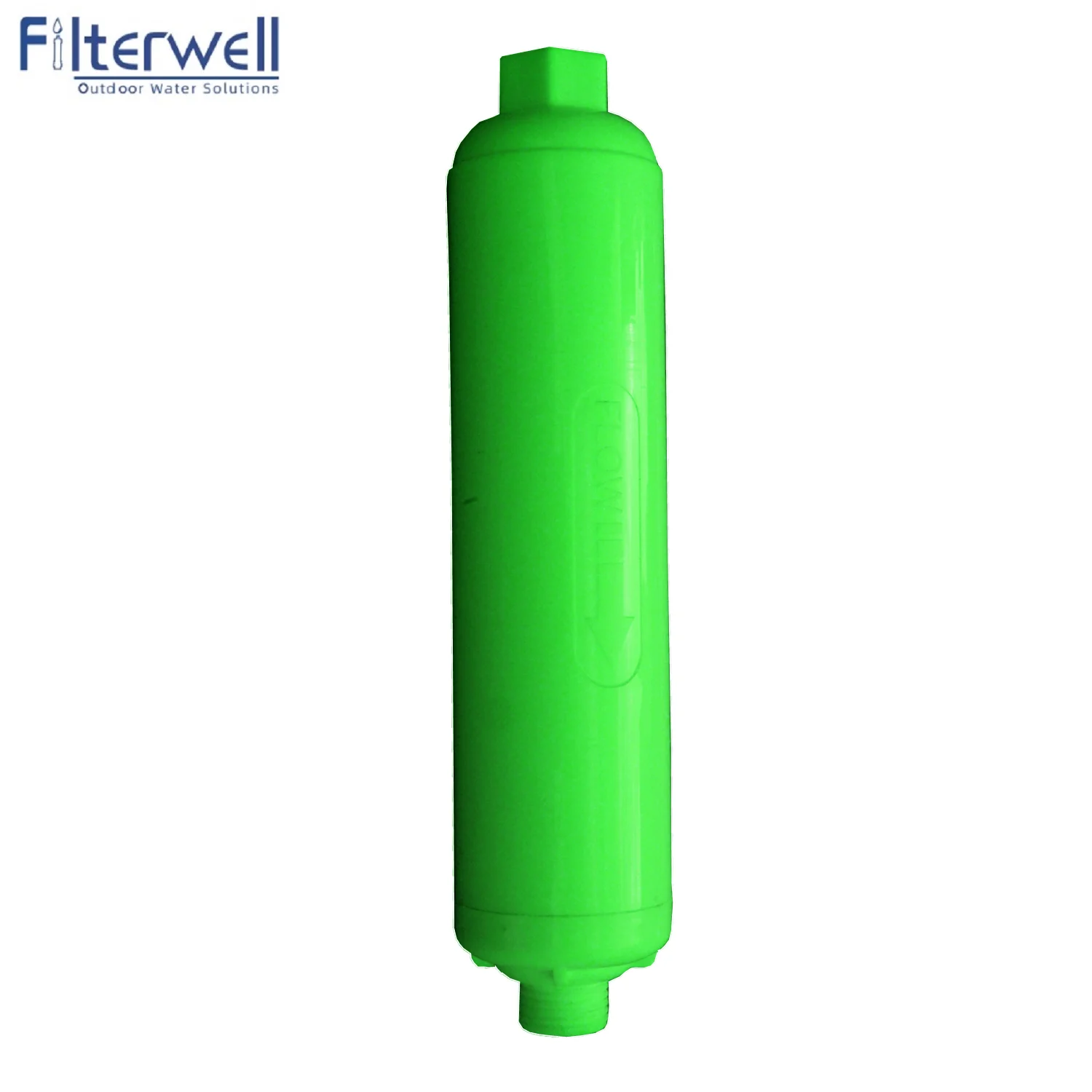 RV Inline  sediment Water Filter with 3/4 inch NH  flexible  garden  Hose Protector