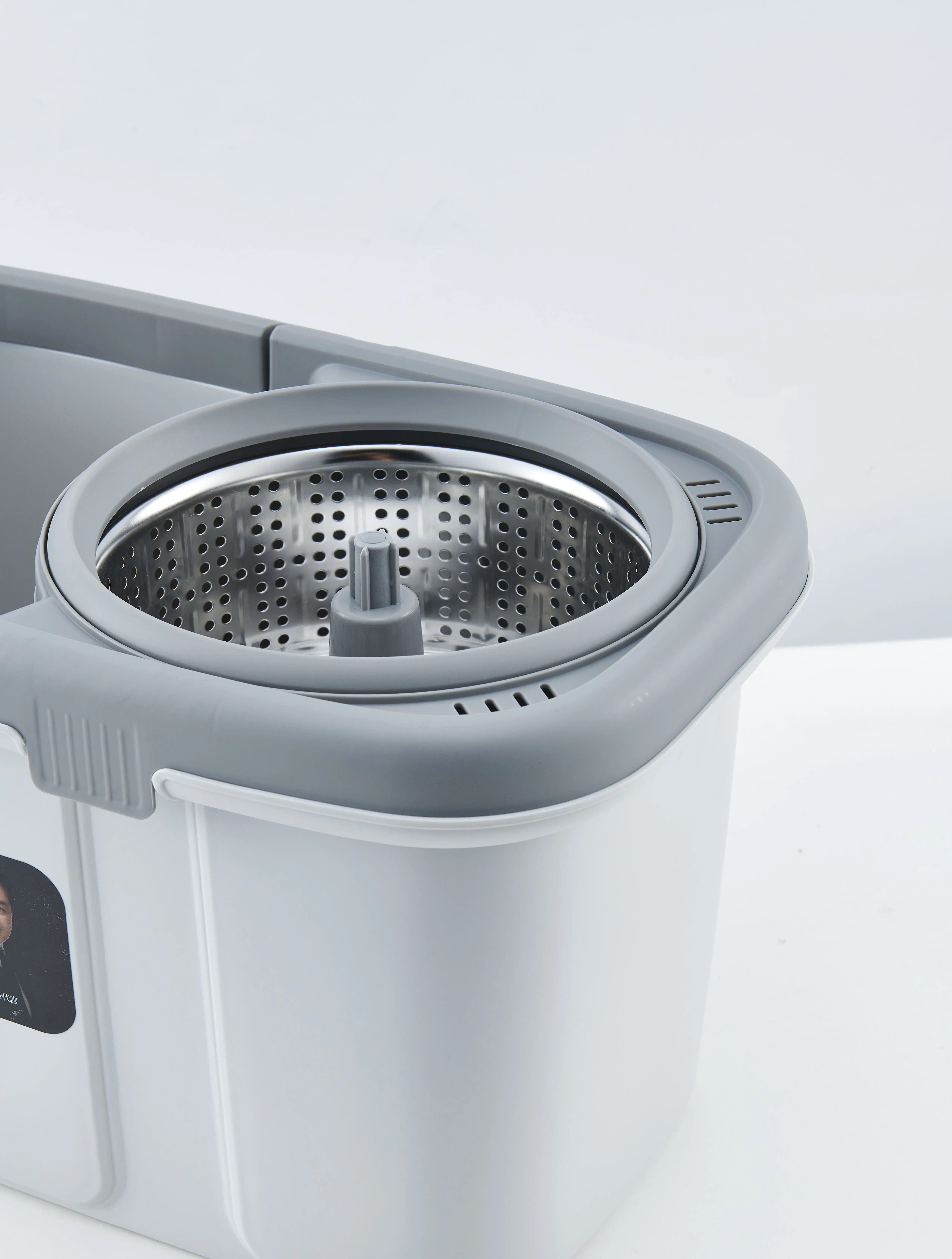 clean floor mopping bucket making machine clean water spin mop with telescopic mop handle