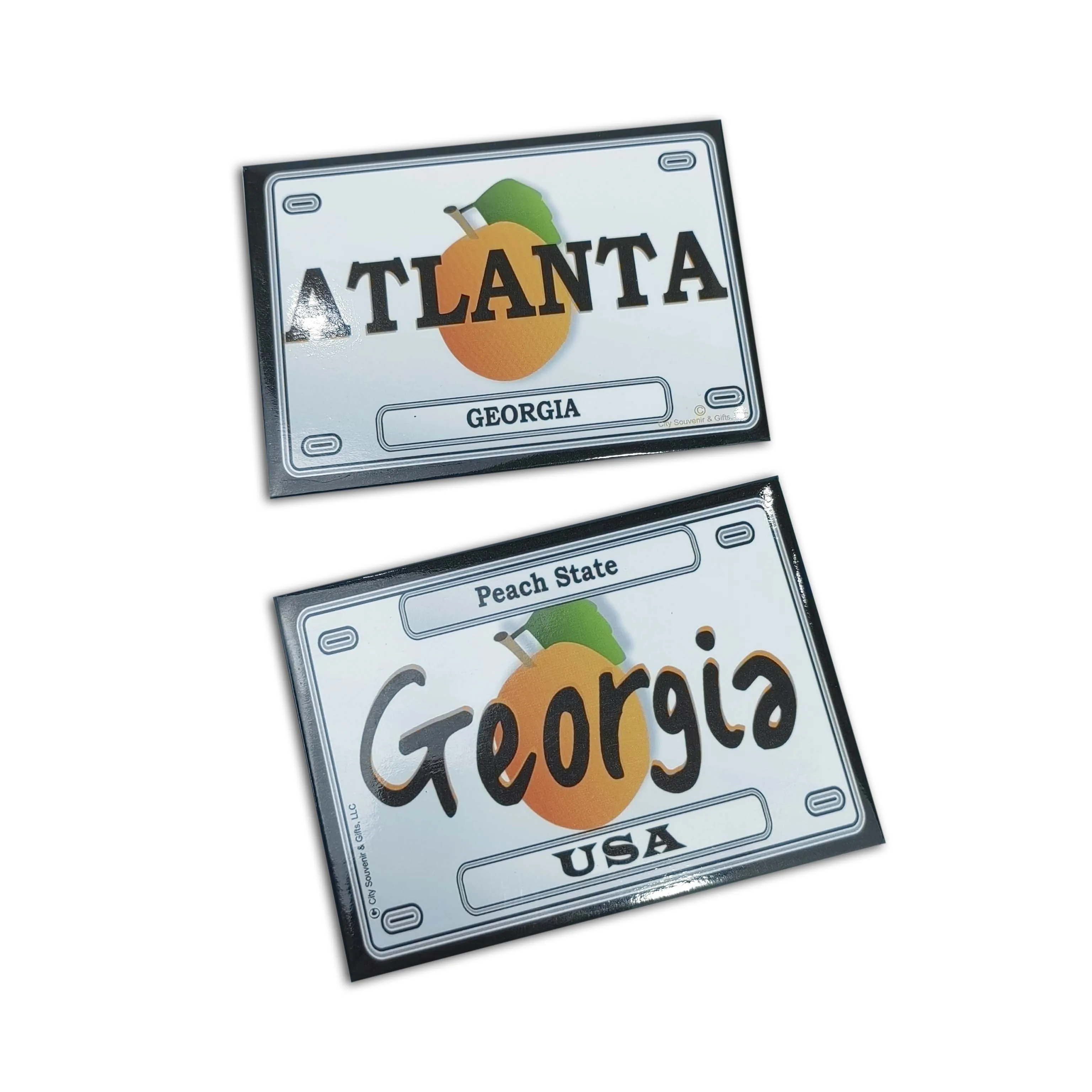 Cheap Design Custom Beauty City Square Model Souvenir Tin Metal Fridge Magnet