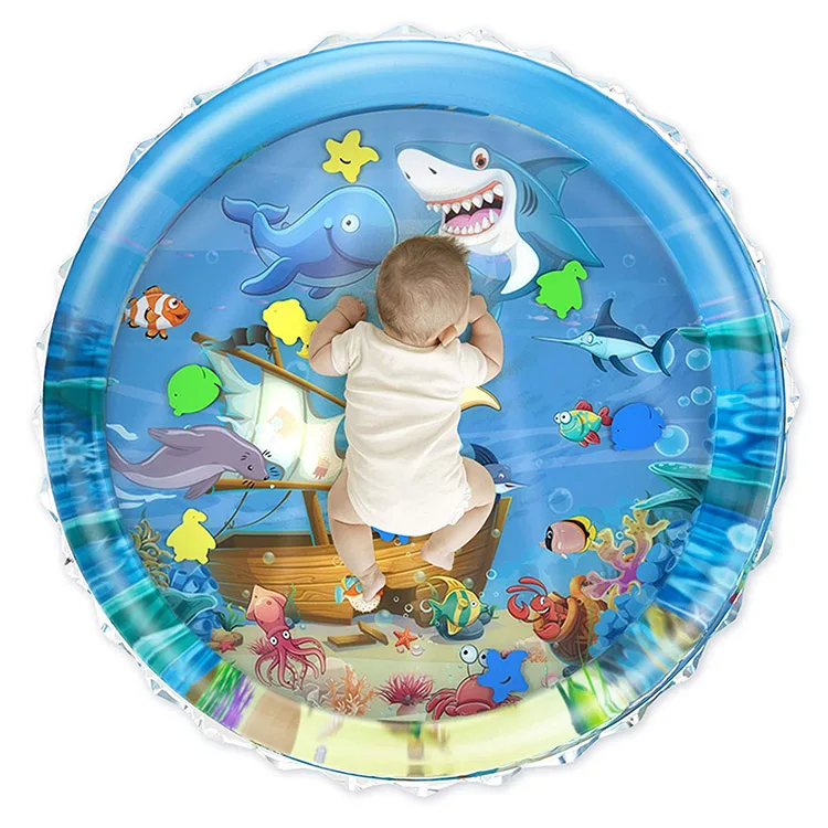 Infant Play Water Mat, Summer Inflatable Water Mat For Baby