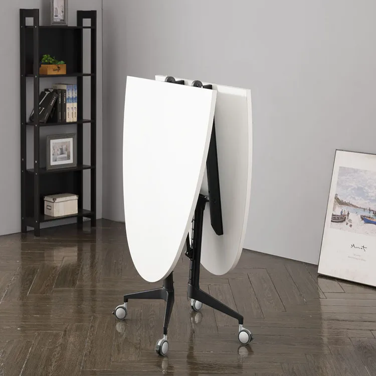 New design folding training combination conference table double tutoring class study desk long table office movable desk