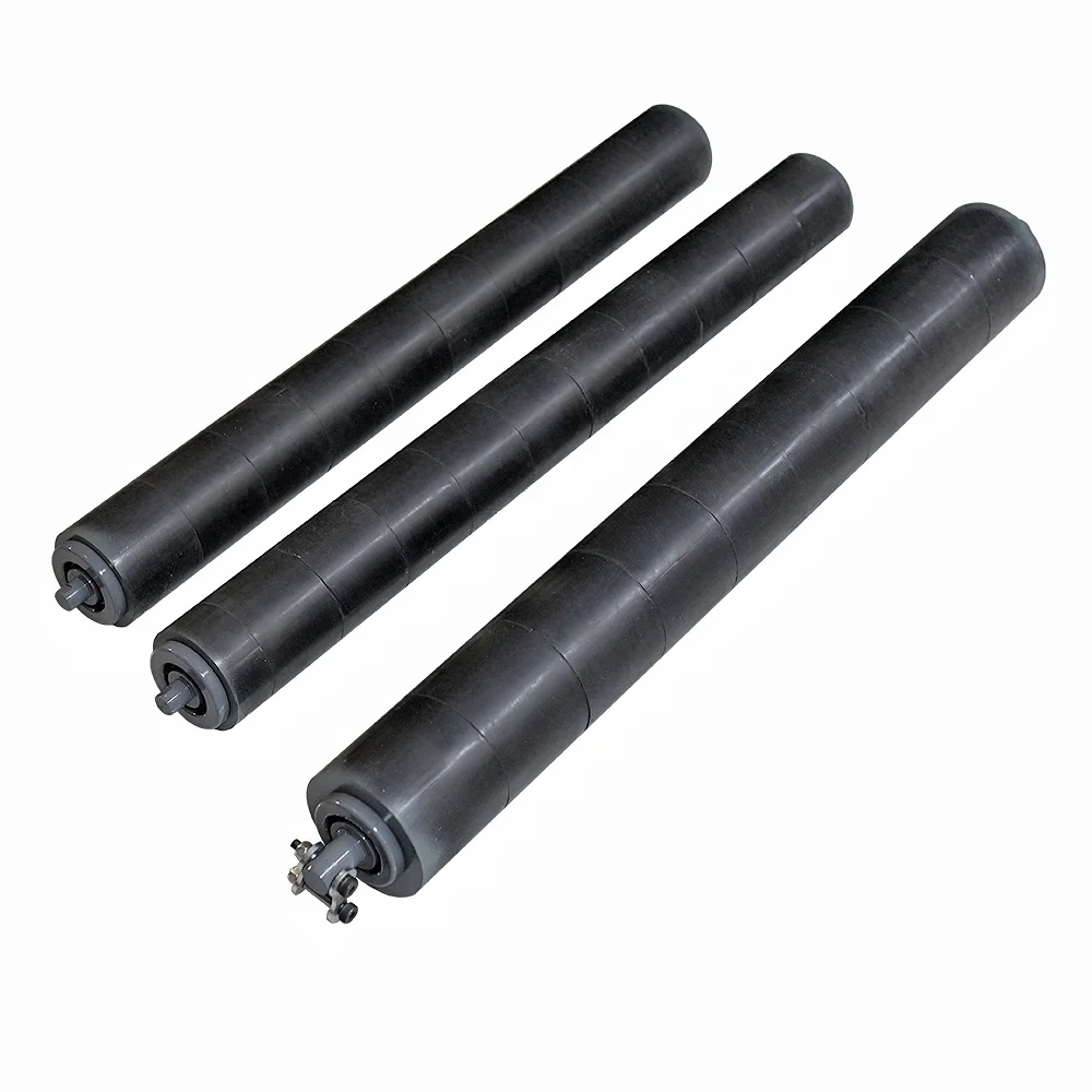 Heavy Duty Mining Industry Rubber Impact Idler Conveyor Impact Rollers