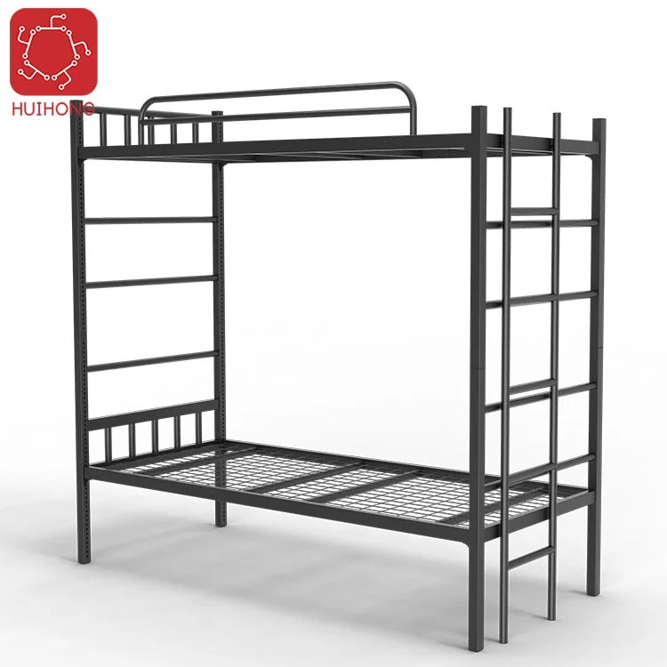  Huihong OEM двухъярусная кровать для детей 2100*900*2000 мм стальная рама железная мебель