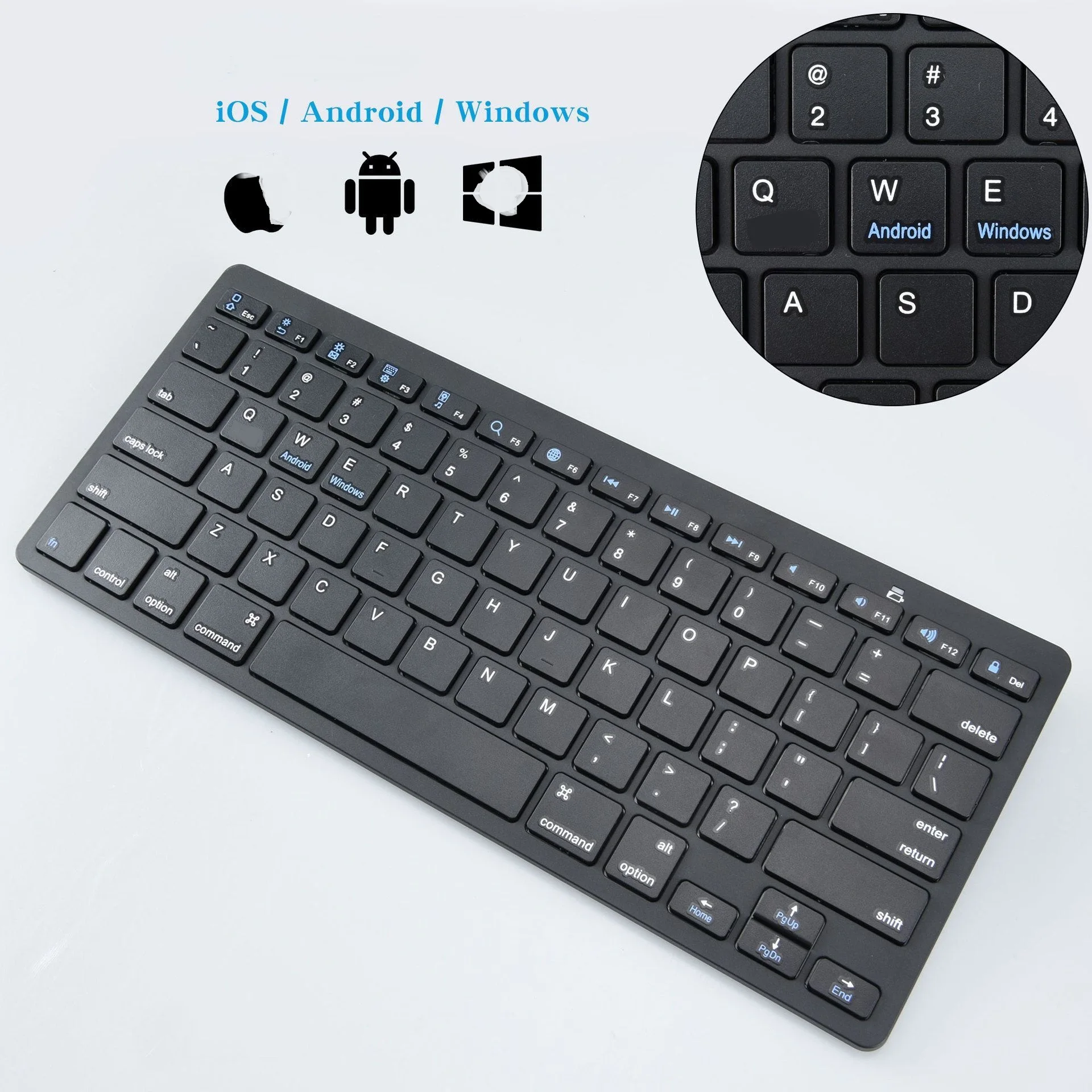 2.4G Ergonomic Wireless Keyboard Mouse