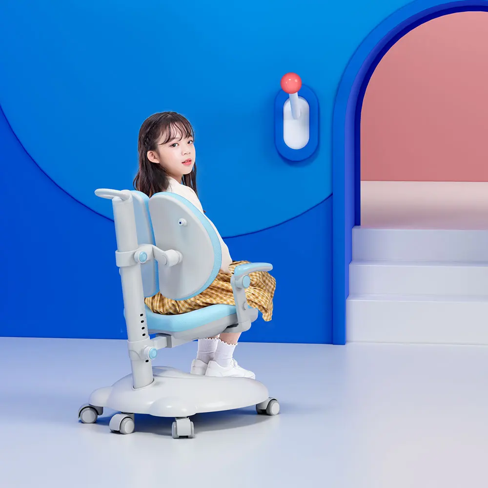 Skycity child drawing table children study table kids height adjustable writing desk With Bookshelf bedroom furniture sets