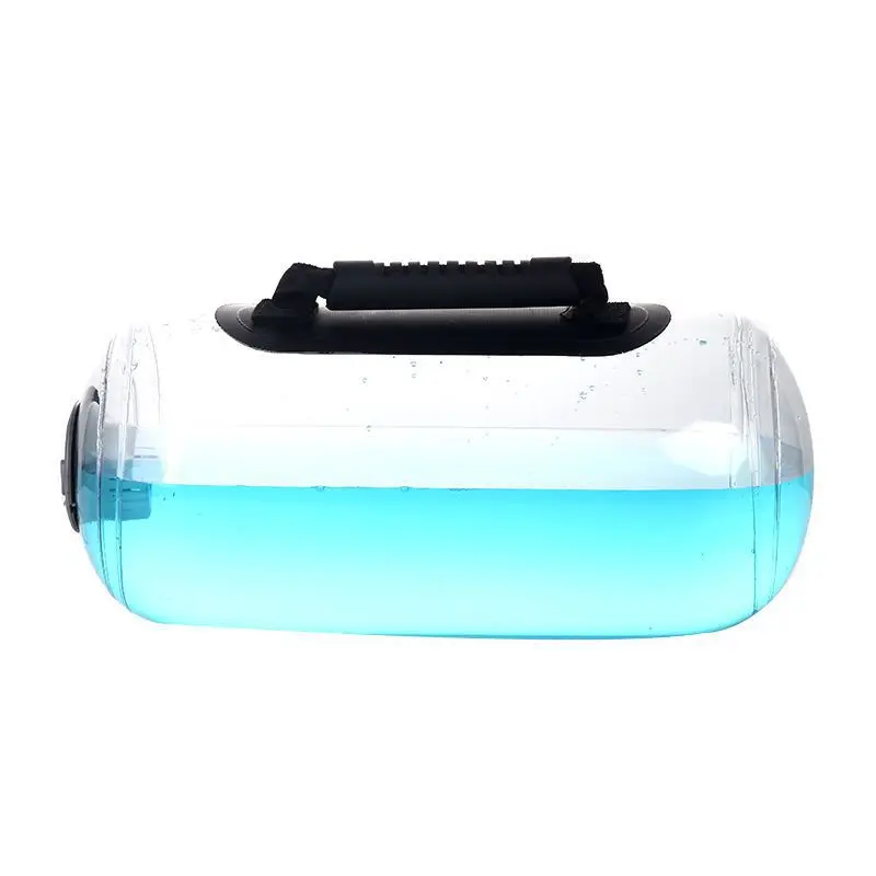 Hot Selling Portable Aqua PVC Fitness Bag Foldable Cute Design Water Ball Inflatable Adjustable Outdoor Training Balls