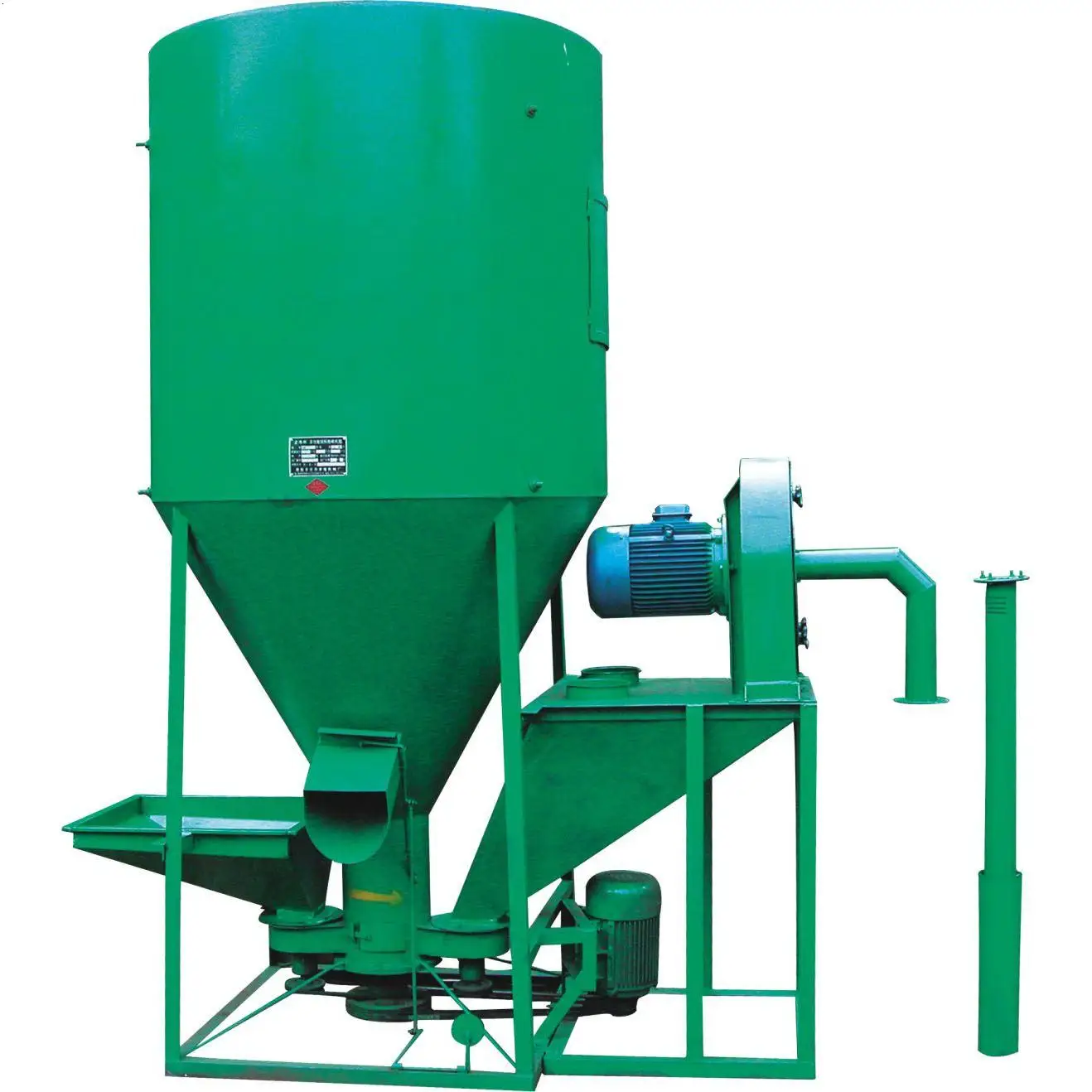 
300-2000kg Corn soybean crushing mixing machine pig cattle breeding tmr feed mixer agricultural machinery TMR animal food mixer 